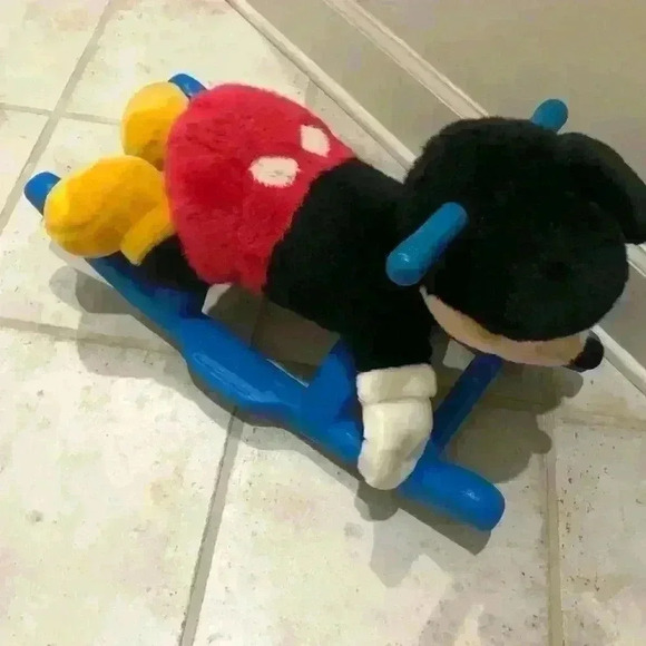Vintage Mickey Mouse Rocking Horse Ride On - Picture 5 of 5